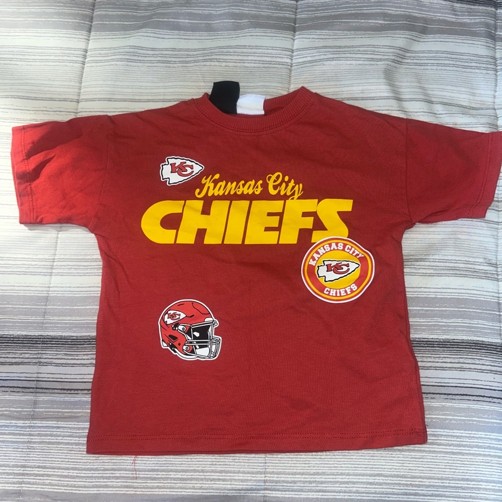 Zara Kids Red Kansas City Chiefs Tee